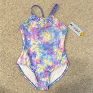 Cat & Jack Kids Colorful Tie-Dye One Piece